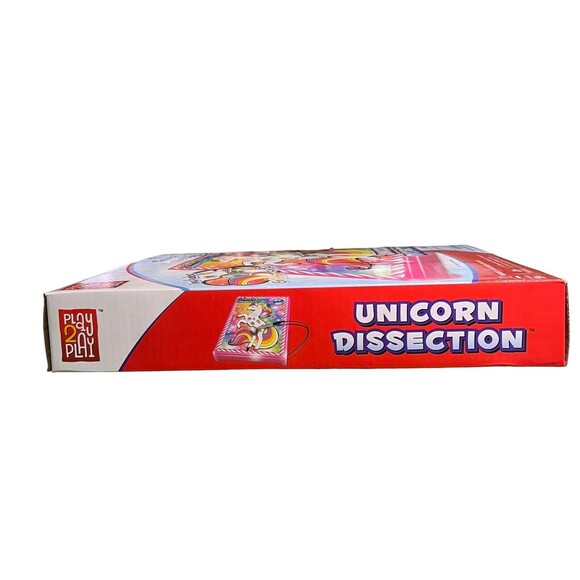 Unicorn Board Game New w/Operation Table, Unicorn, Magical Prts, Glitter Sticker - Picture 6 of 7